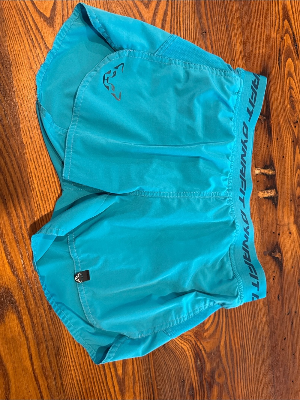 Dynafit Women’s S small Bright Turquoise Athletic Running Shorts w/pockets